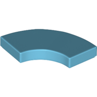 Tile 2 x 2 Curved, Macaroni (27925)