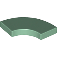 Tile 2 x 2 Curved, Macaroni (27925)