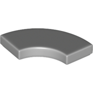 Tile 2 x 2 Curved, Macaroni (27925)