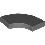 Tile 2 x 2 Curved, Macaroni (27925)