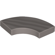 Tile 2 x 2 Curved, Macaroni (27925)