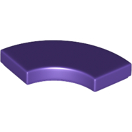 Tile 2 x 2 Curved, Macaroni (27925)