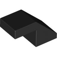 Slope 45° 2 x 1 with 2/3 Inverted Cutout and no stud (28192)