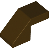 Slope 45° 2 x 1 with 2/3 Inverted Cutout and no stud (28192)