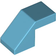 Slope 45° 2 x 1 with 2/3 Inverted Cutout and no stud (28192)
