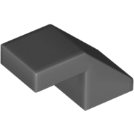 Slope 45° 2 x 1 with 2/3 Inverted Cutout and no stud (28192)