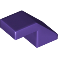 Slope 45° 2 x 1 with 2/3 Inverted Cutout and no stud (28192)