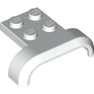 Wheel Arch, Mudguard 3 x 4 with 2 x 2 Plate (28326)