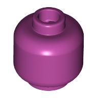 Minifig Head [Plain] [Vented Stud - 2 Holes] (28621)