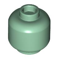 Minifig Head [Plain] [Vented Stud - 2 Holes] (28621)