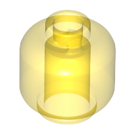 Minifig Head [Plain] [Vented Stud - 2 Holes] (28621)