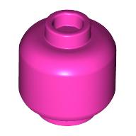 Minifig Head [Plain] [Vented Stud - 2 Holes] (28621)