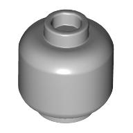 Minifig Head [Plain] [Vented Stud - 2 Holes] (28621)