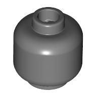 Minifig Head [Plain] [Vented Stud - 2 Holes] (28621)