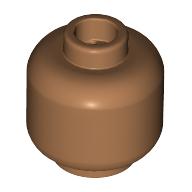 Minifig Head [Plain] [Vented Stud - 2 Holes] (28621)