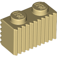 Brick Special 1 x 2 with Grille (2877)