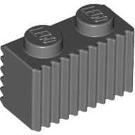 Brick Special 1 x 2 with Grille (2877)