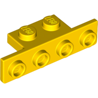 Bracket 1 x 2 - 1 x 4 [Rounded Corners at Bottom, Square Corners at Top] (28802)