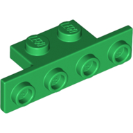 Bracket 1 x 2 - 1 x 4 [Rounded Corners at Bottom, Square Corners at Top] (28802)