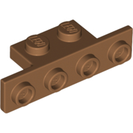 Bracket 1 x 2 - 1 x 4 [Rounded Corners at Bottom, Square Corners at Top] (28802)