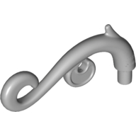 Curled Decorative Ornament with Bar (28870)