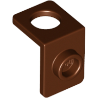 Minifig Neckwear Bracket [One Stud] - Reinforced (28974)