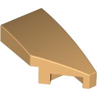 Slope Curved 2 x 1 with Stud Notch Right (29119)