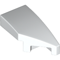 Slope Curved 2 x 1 with Stud Notch Right (29119)