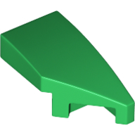 Slope Curved 2 x 1 with Stud Notch Right (29119)