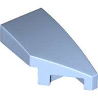 Slope Curved 2 x 1 with Stud Notch Right (29119)