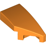Slope Curved 2 x 1 with Stud Notch Right (29119)
