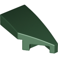 Slope Curved 2 x 1 with Stud Notch Right (29119)