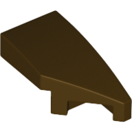 Slope Curved 2 x 1 with Stud Notch Right (29119)