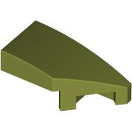 Slope Curved 2 x 1 with Stud Notch Right (29119)