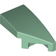 Slope Curved 2 x 1 with Stud Notch Right (29119)
