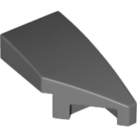 Slope Curved 2 x 1 with Stud Notch Right (29119)