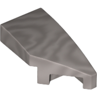 Slope Curved 2 x 1 with Stud Notch Right (29119)