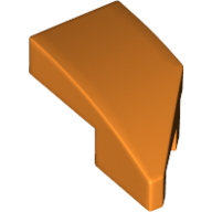 Slope Curved 2 x 1 with Stud Notch Left (29120)