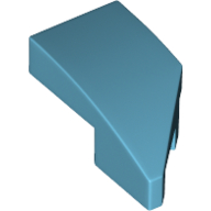 Slope Curved 2 x 1 with Stud Notch Left (29120)