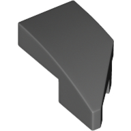 Slope Curved 2 x 1 with Stud Notch Left (29120)