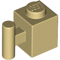 Brick Special 1 x 1 with Handle (2921)