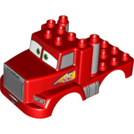 Duplo Truck Body, 3 x 4, Flatbed with Mack Print (29359pr0001)