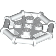 Plate Special 2 x 2 with Bar Frame Octagonal (30033)