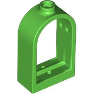 Window 1 x 2 x 2 2/3 with Rounded Top (30044)