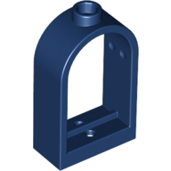 Window 1 x 2 x 2 2/3 with Rounded Top (30044)