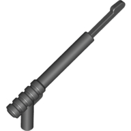 Weapon Spear Gun with Rounded Trigger and Thin Spear Base (30088)