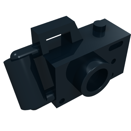 Equipment Camera Handheld with Right-Aligned Viewfinder (30089a)