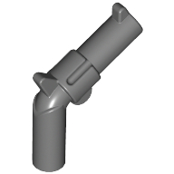 Weapon Gun / Pistol / Revolver Large Barrel, Long Grip (30132)