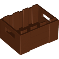 Box / Crate with Handholds 3 x 4 x 1 2/3 (30150)
