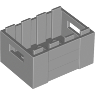 Box / Crate with Handholds 3 x 4 x 1 2/3 (30150)